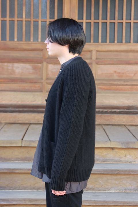 A.PRESSE  Fisherman Cardigan Sweater(21AAP-03-02M) style.2021.12.24