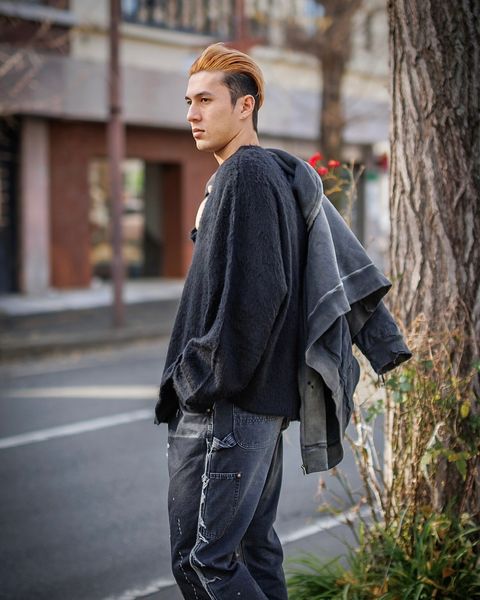 セントマイケル DBL FC ZIP HOODIE ミックススタイル