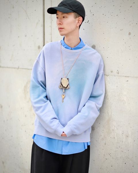 YOKE ヨーク23SS Garment Dye Yoke Sweat Shirtスタイル