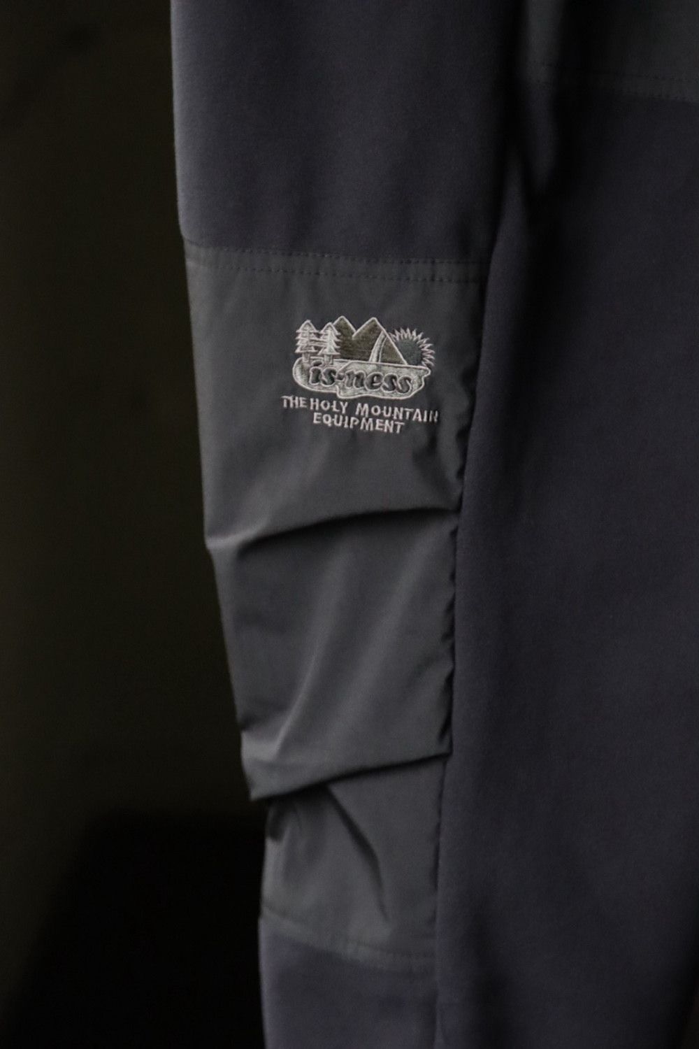 イズネス22AW THM FLEECE PANTS (1003AWPT01)BLACK