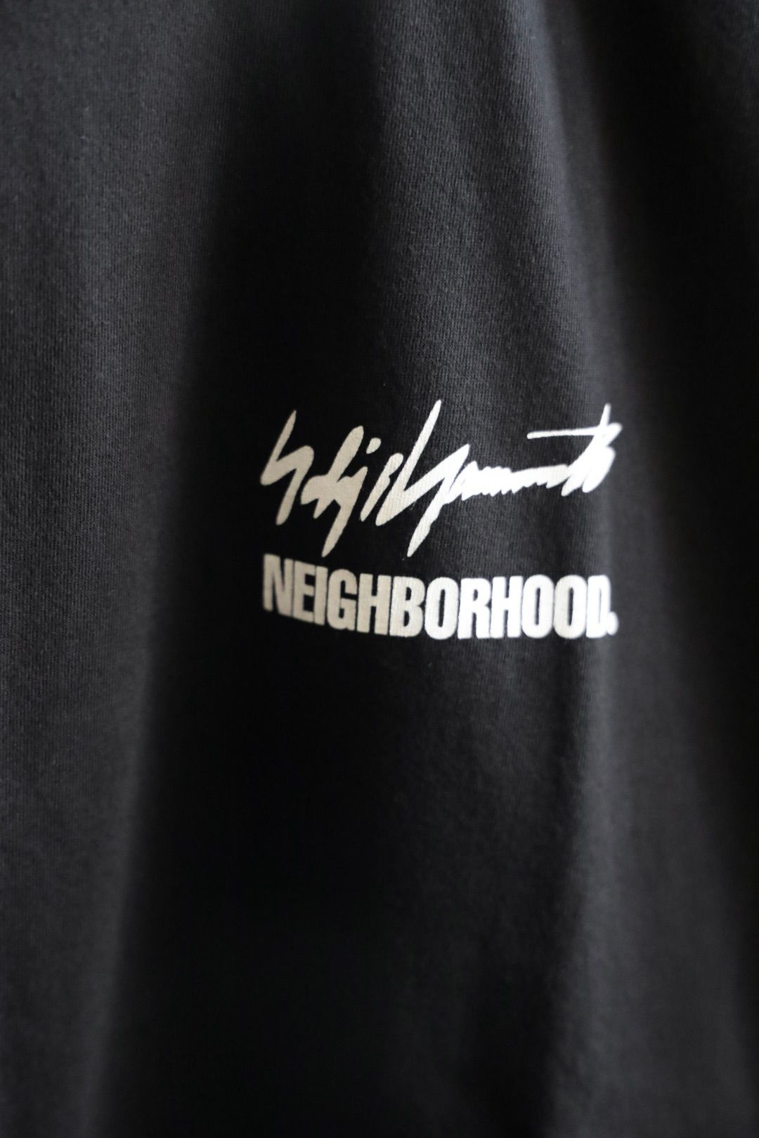 Yohji Yamamoto × NEIGHBORHOOD TEE LS(HK-T98-998)BLACK★12月6日(土)発売！