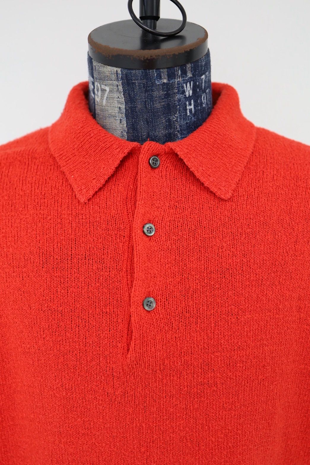 アプレッセ 2026 STYLE1 Washed Silk Nep Polo Shirt(26SAP-03-09)RED☆1月10日(土)発売！