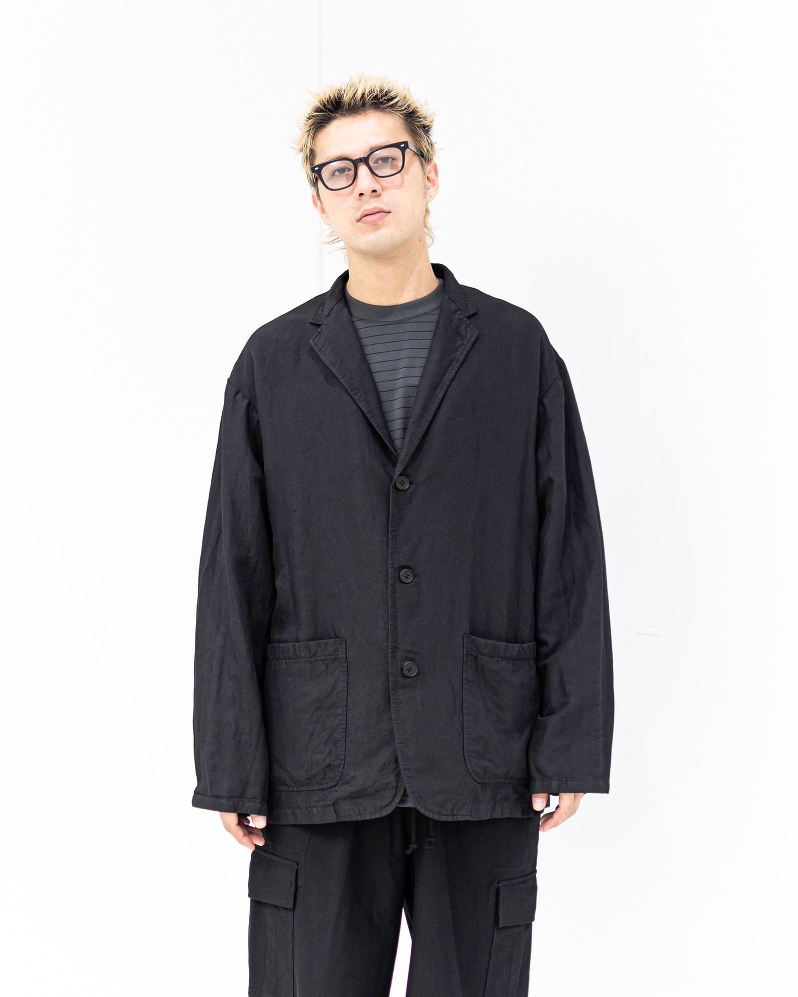 COMME des GARCONS リネンギャバ製品染3Bジャケット 5月9日(土)新作発売！