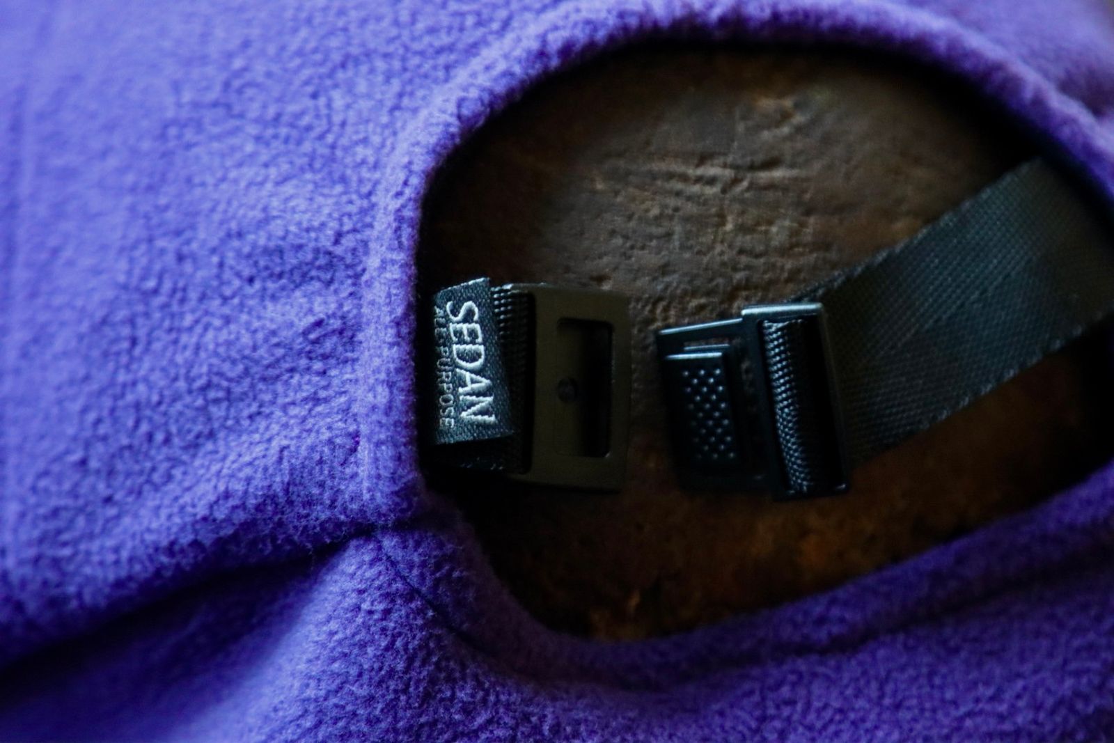 セダンオールパーパスFW23 Arch Logo Ear Flap Fleece Cap(SD23F-CP05)Purple x Teal☆10月28日(土)発売！