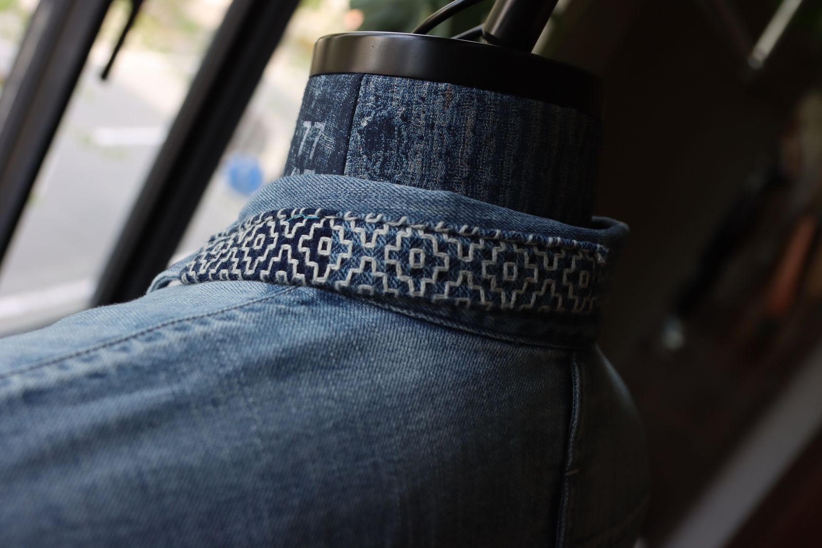 ファンダメンタル デニムシャツDENIM SHIRT 3YR WASH(FA24SH13U)INDIGO