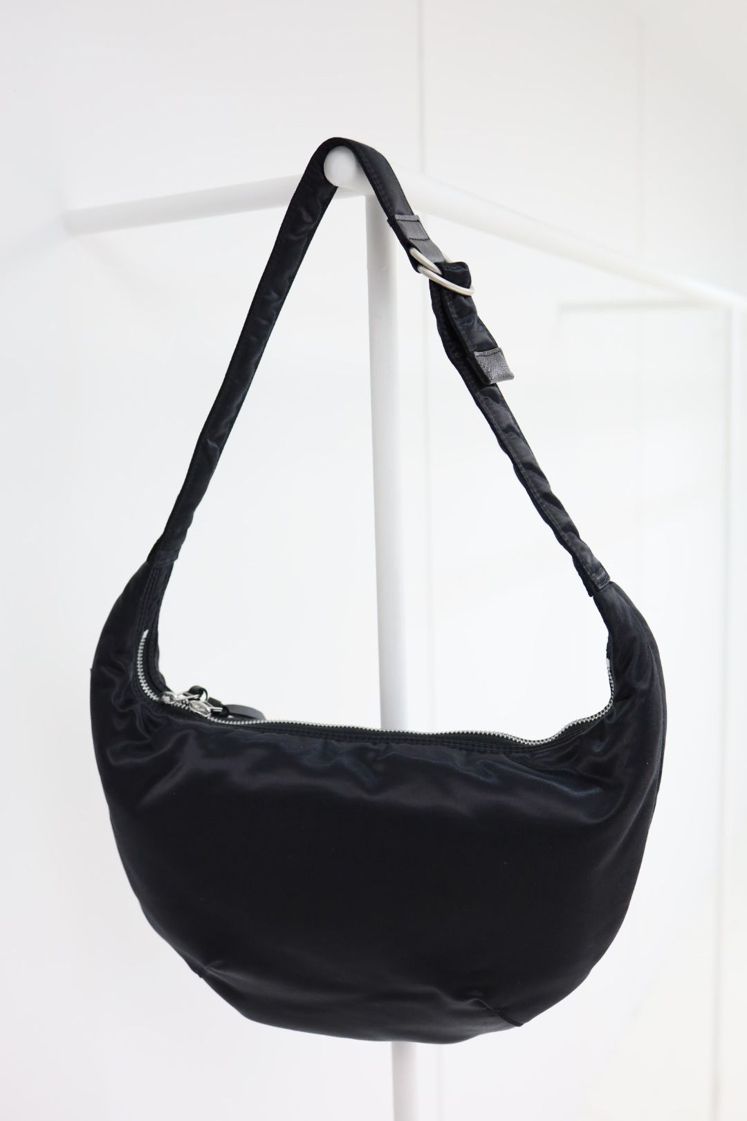 コムデギャルソンオム HOMMEロゴ限定綿ナイロンショルダーバッグ(HP-K206-051)BLACK☆12月13日(土)新作発売！