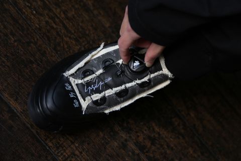 Yohji Yamamoto W-ヒモ開きレースアップパンツ(HD-P56-100) style 2021.01.20.