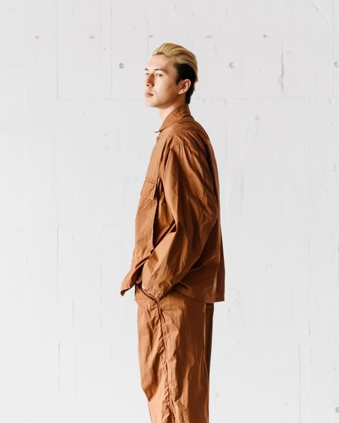グラフペーパー Garment Dyed Typewriter Fatigue Shirt セットアップスタイル 3月8日(土)新作発売！