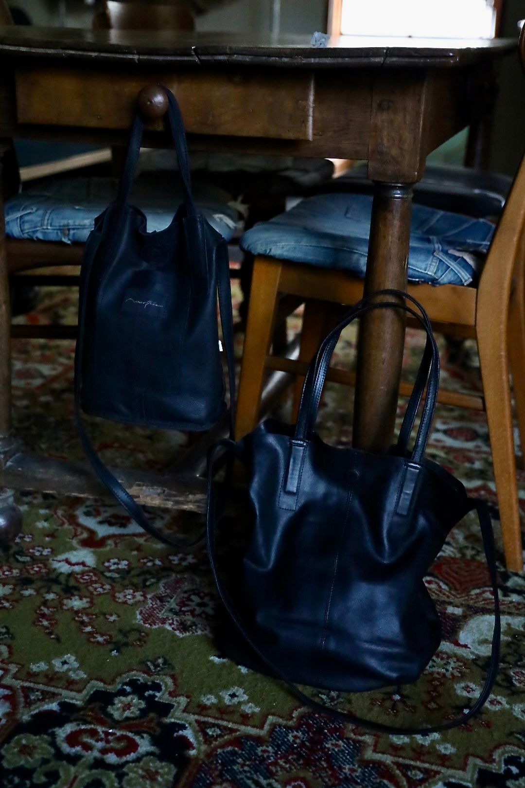 Morphee / モルフェトートバッグ 3WAY MIDIUM TOTE(SHORT)BLACK