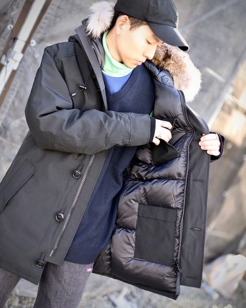 CANADA GOOSE カナダグース Chateau Parka BLACK LABEL Heritageスタイル