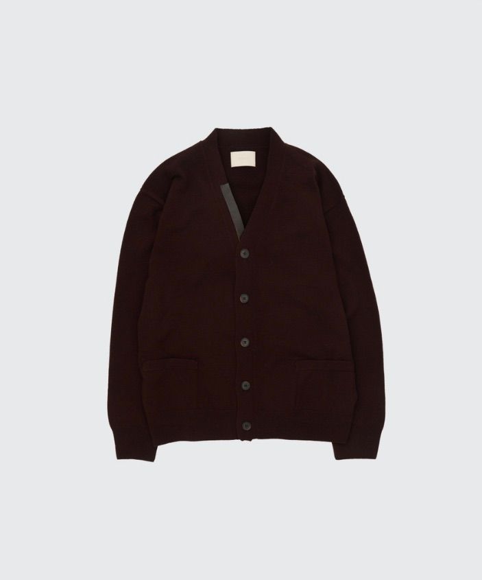 ヨーク 25FW FINE GAUGE CARDIGAN(YK25FW01125S)BROWN☆9月6日(土)発売！