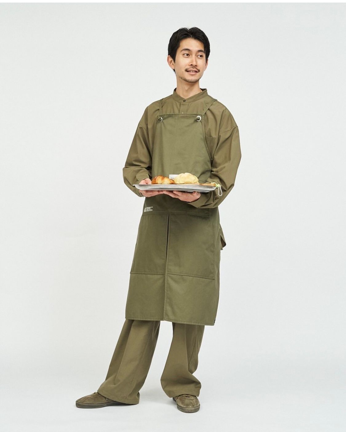 フレッシュサービス  FDS_CORPORATE UNIFORM APRON(FDS252-99087)KAHKI