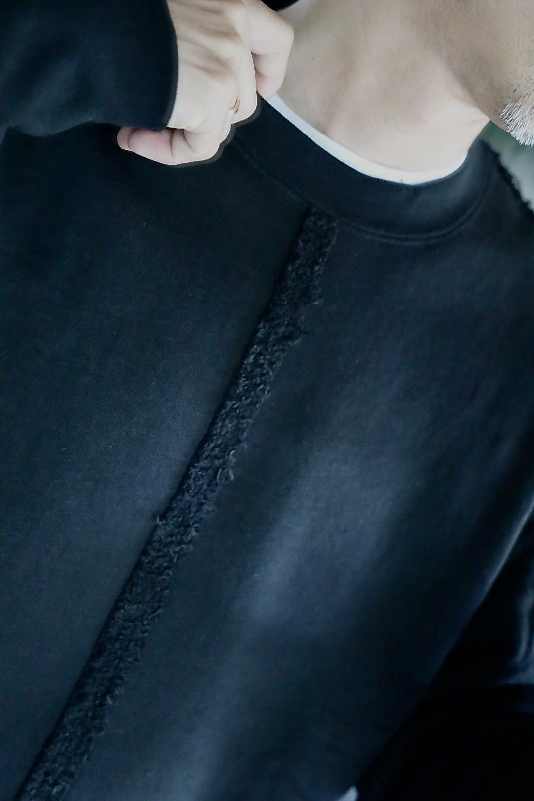 COMME des GARCONS HOMME 綿裏毛製品洗いスウェットスタイル.2025.9.5.