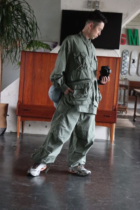 FreshService 22SS TYPEWRITER TACTICAL VEST"SAGE"style.2022.3.12.