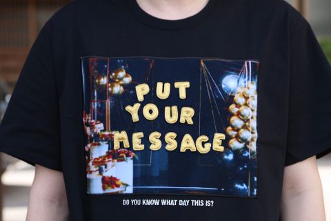 doublet D.I.Y ALPHABET T-SHIRT(21SS21CS188)  style.2021.2.23.