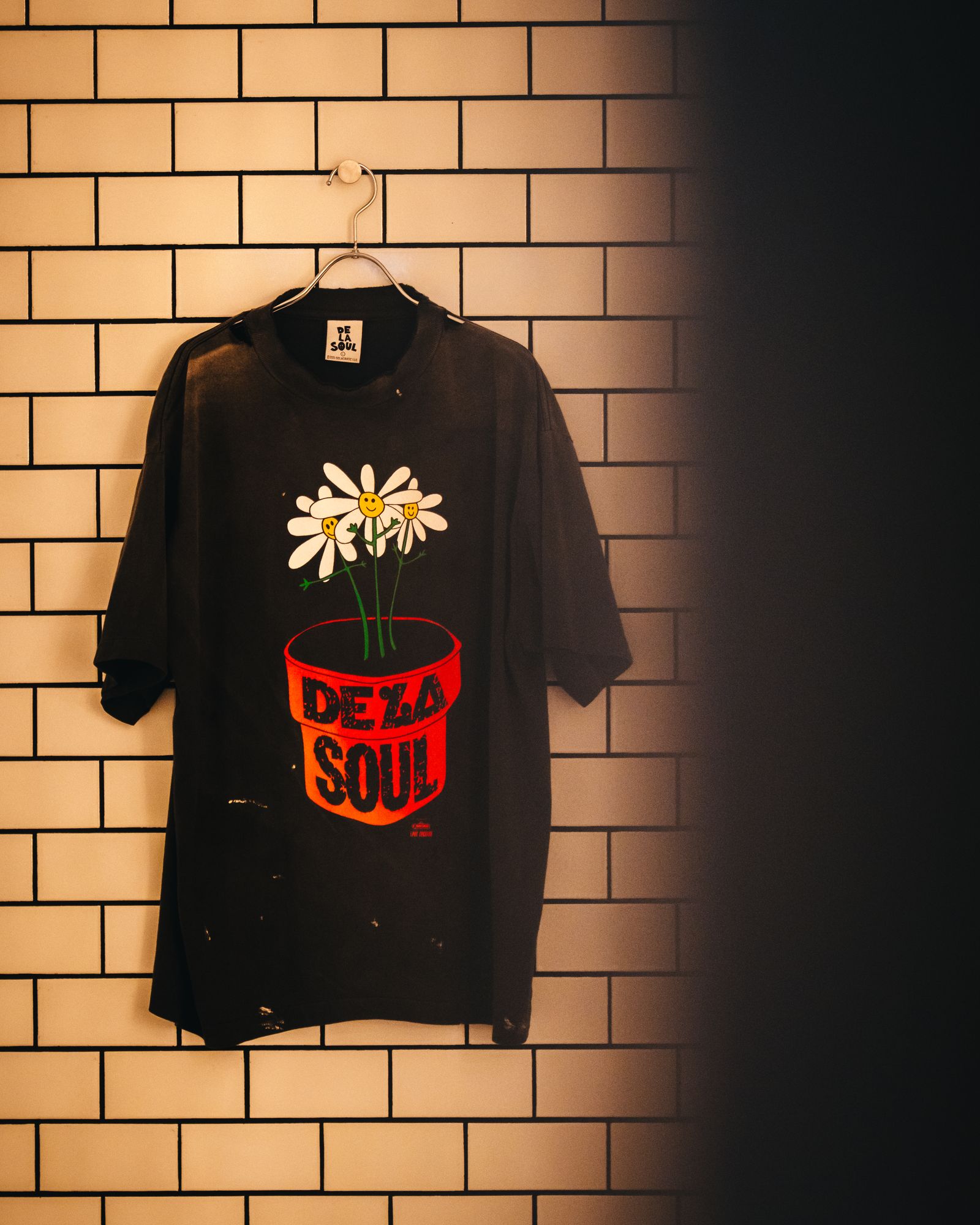 セントマイケル Tシャツ DE LA SOUL DLS_SS TEE(SM-HR1-0000-C18)BLACK★8月9日(土)発売！