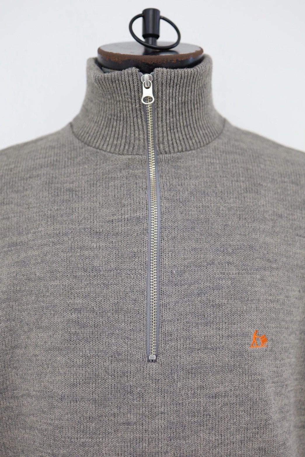 フレッシュサービス 26AW THERMAL JERSEY HARF ZIP KNIT(FSC263-80009)GRAY☆10月17日(土)新作発売！