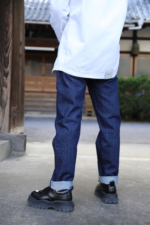 CIOTA 本藍スビンコットン13.5ozストレートデニム"NAVY" style 2020.12.25.