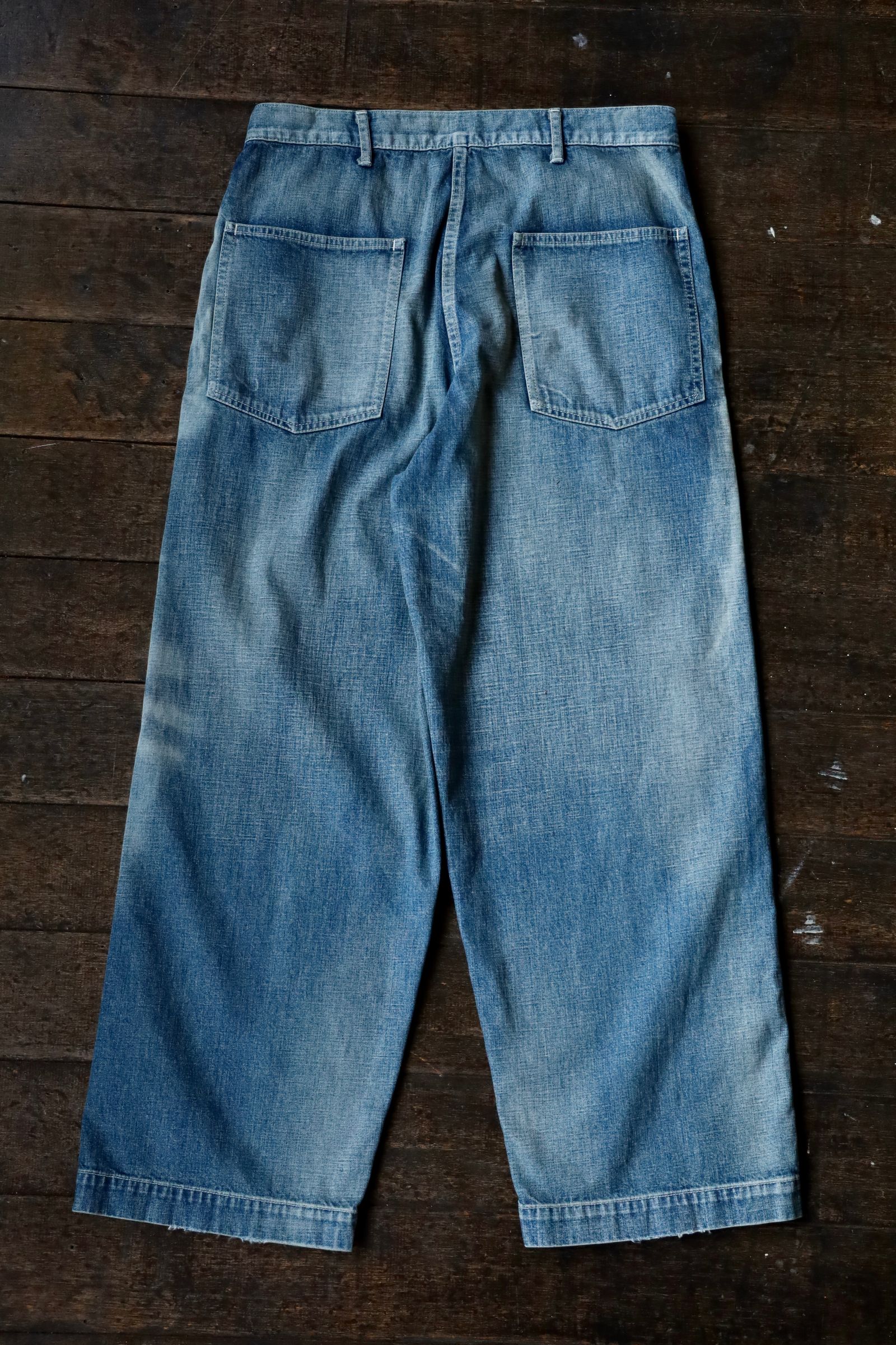 アプレッセ 25SS US ARMY DUNGAREE DENIM TROUSERS(25SAP-04-07K)INDIGO