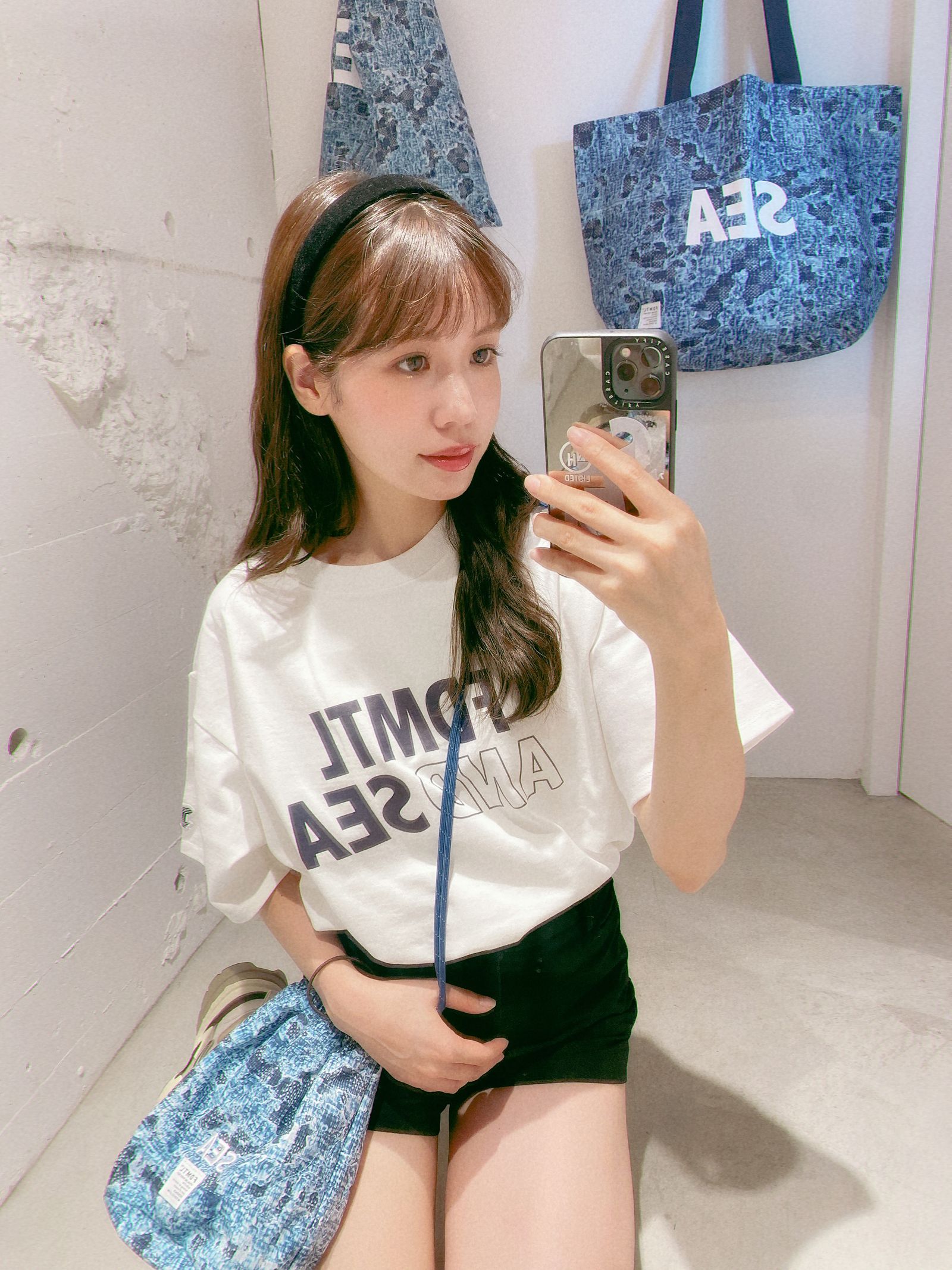 FDMTL × WIND AND SEA コラボレーション"LOGO TEE"style.2024,10.4
