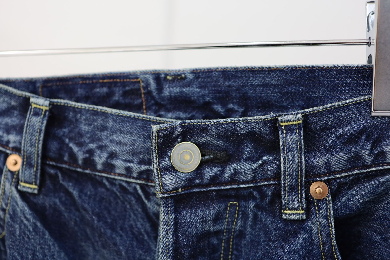ブラームスルーツストック 26SS 13.5oz Denim Pants Wide(bROOTS25F8S26USD)USED-Indigo☆3月13日(金)新作発売！