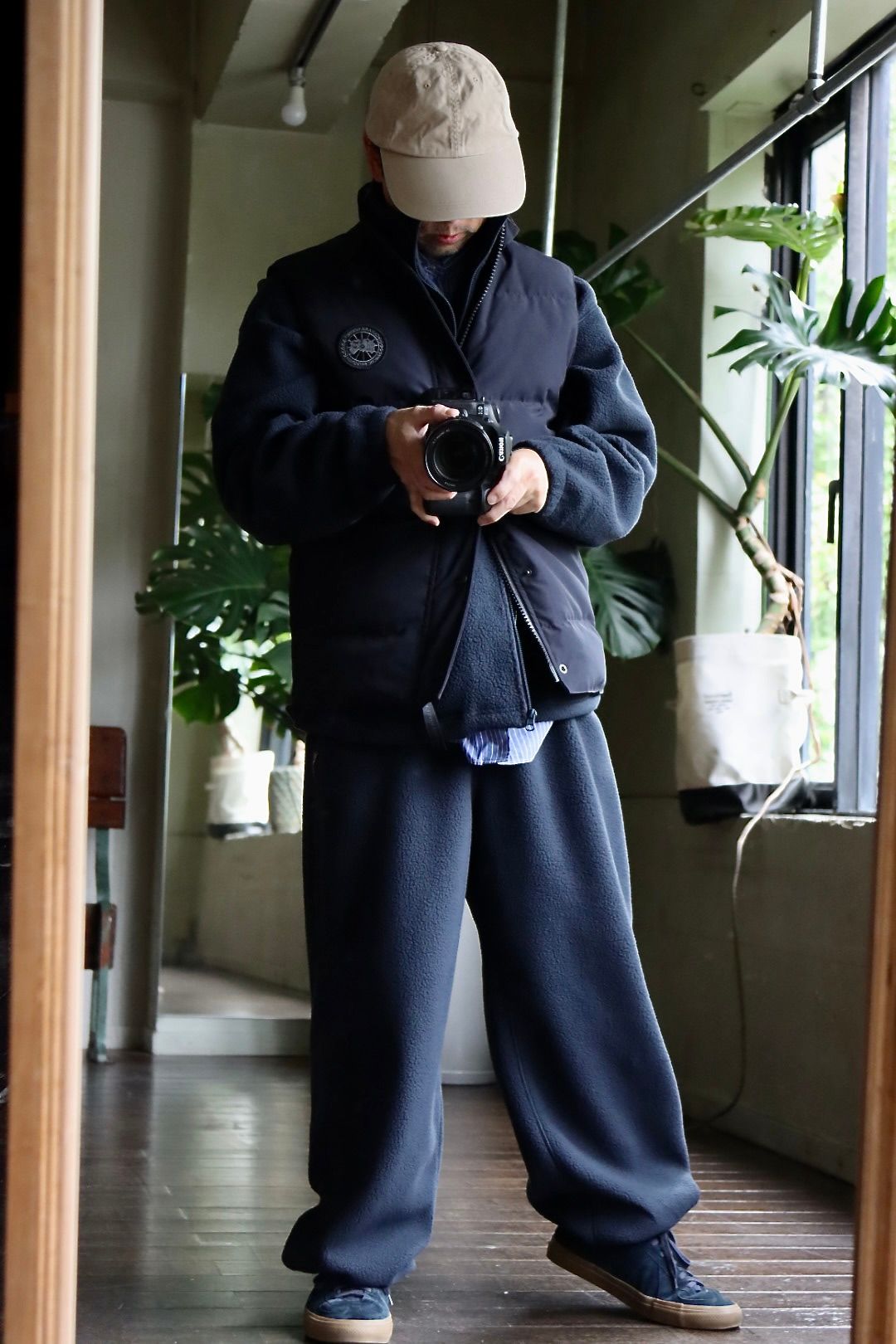 CANADA GOOSE カナダグース22AW GARSON VEST BLACK LABELスタイル.2022.10.16.