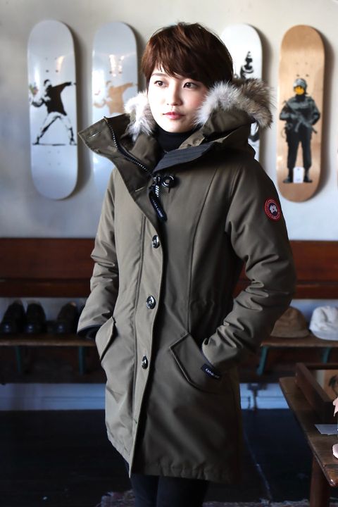 CANADA GOOSE ROSSCLAIR PARKA"MILITARY GREEN"style.2021.12.22.