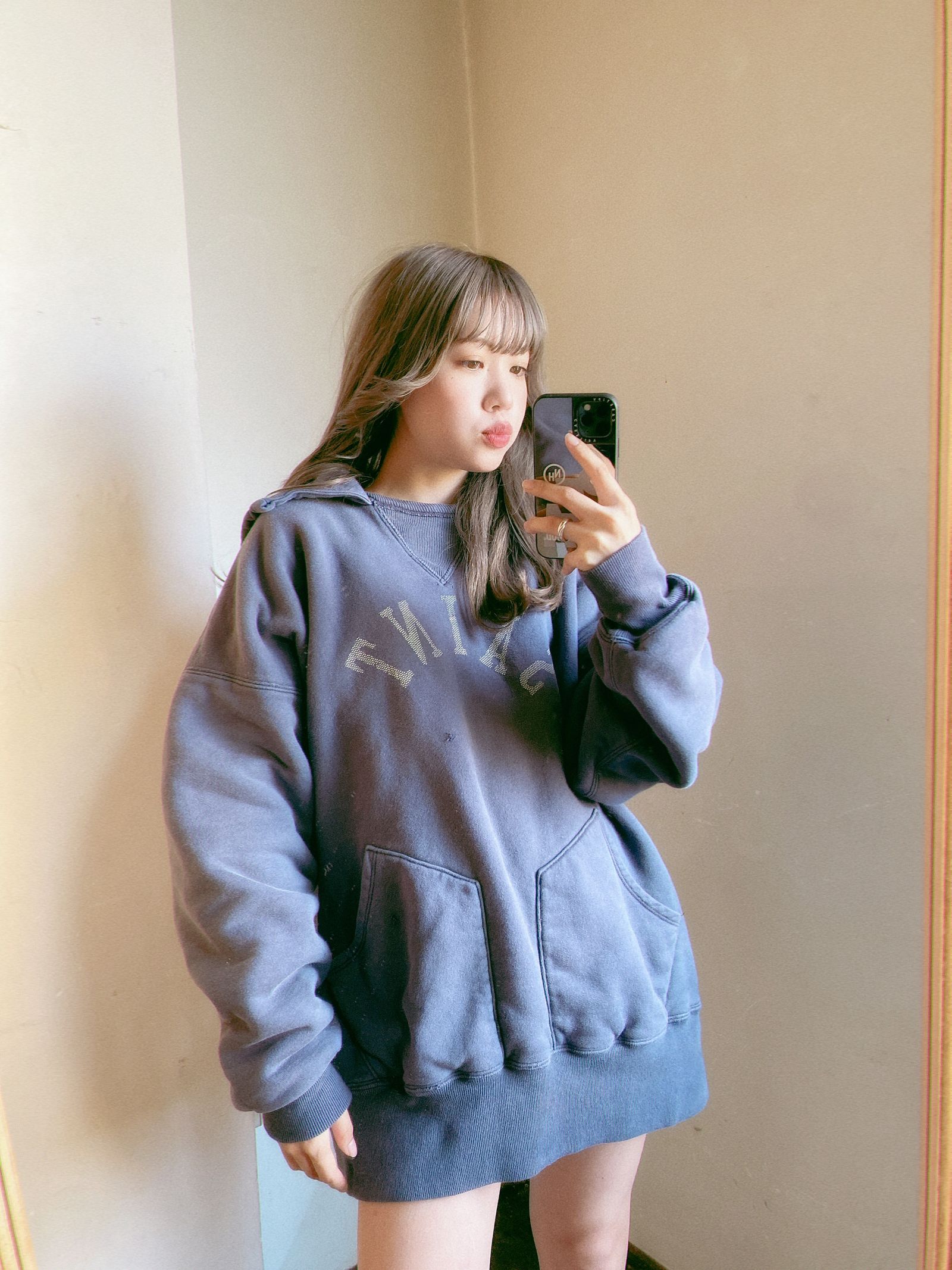 ©SAINT M×××××× - セントマイケル23AW ベルベルジンコラボフーディー  BerBerjin_HOODIE_M13(SM-A23-0000-C15)NAVY☆11月25日(土)発売！ | mark