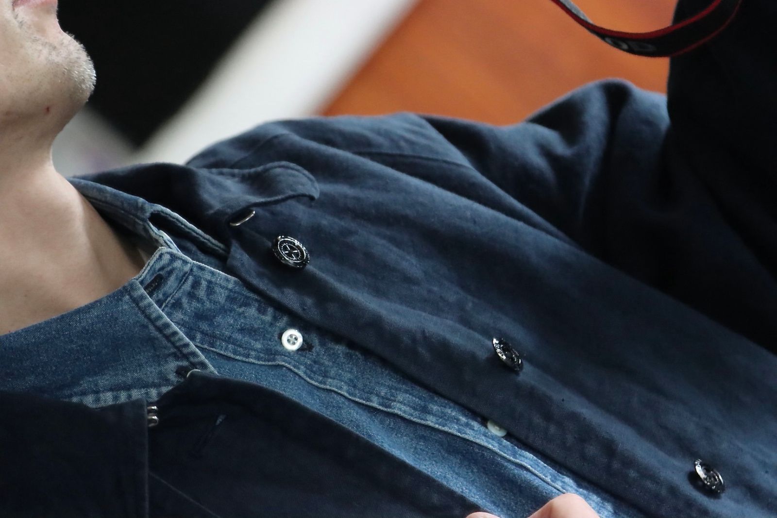 Ets.MATERIAUX 22SS M38 Motor cycle coat"BLUE"style