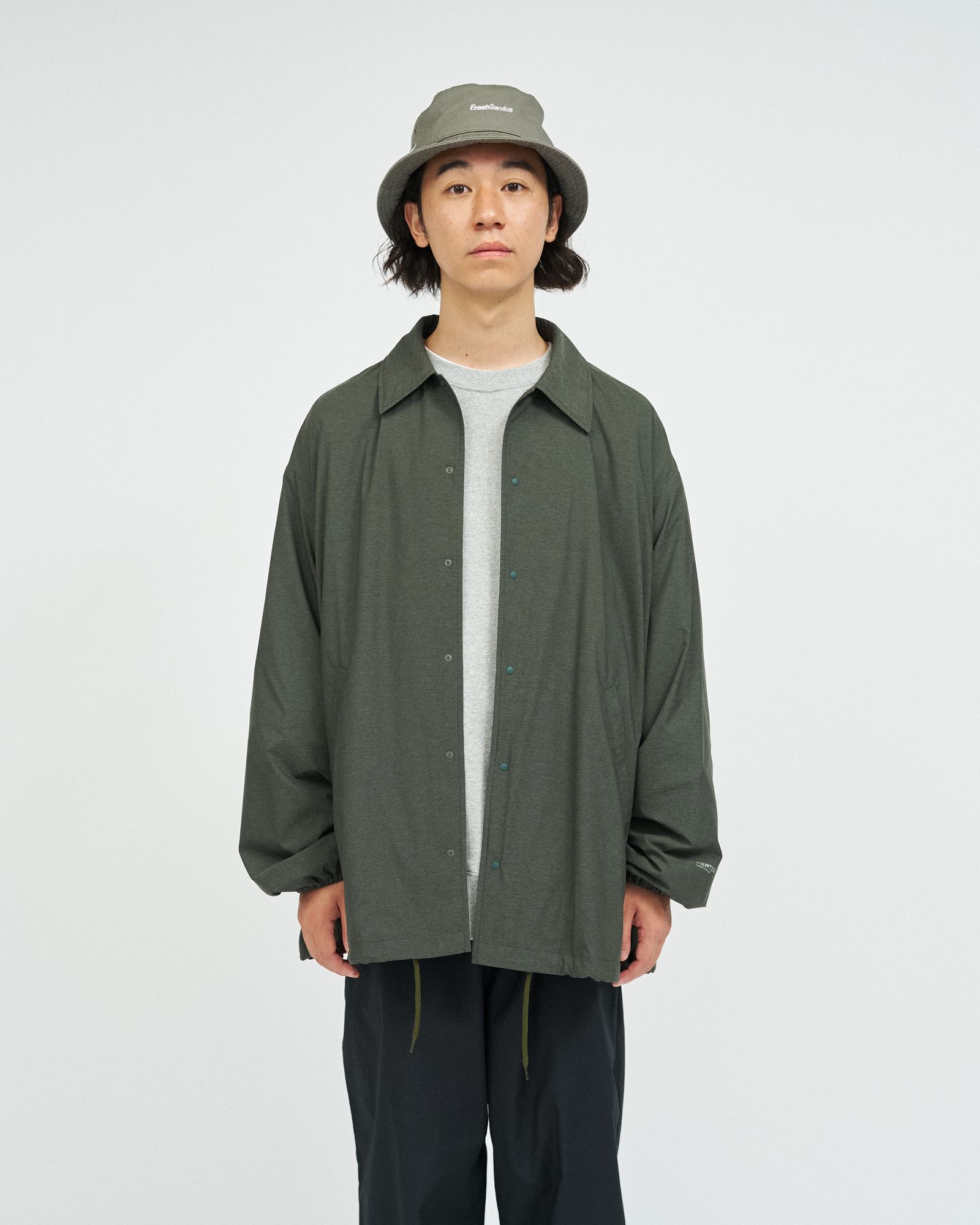 フレッシュサービス PERTEX® EQUILIBRIUM COACH JACKET(FSC253-30113) KHAKI★9月20日(土)発売！