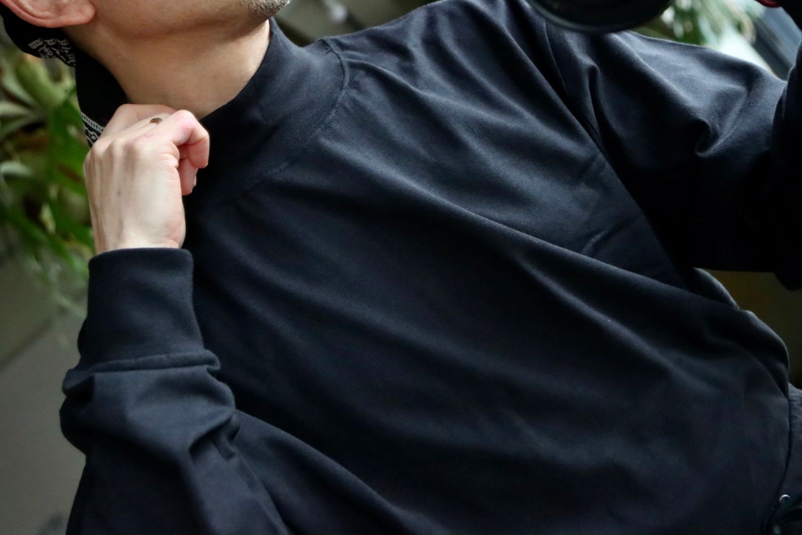 フレッシュサービス 2-PACK CORPORATE L/S MOCK NECK TEE(BLACK)☆8月23日(土)発売！