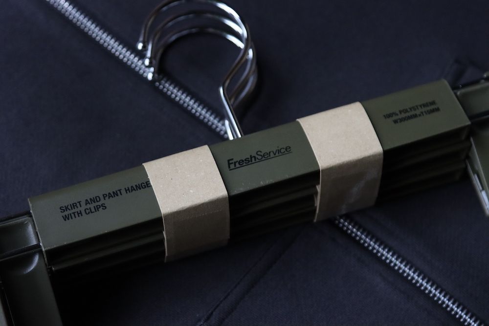 フレッシュサービス ボトムハンガー Original 3-Pack Bottoms Hangar(FSW-19-AC-07)KHAKI