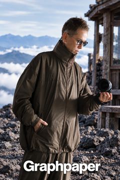 グラフペーパー PERTEX® QUANTUM AIR Light Thermo Blouson(GM263-30281)BROWN☆9月26日(土)発売！