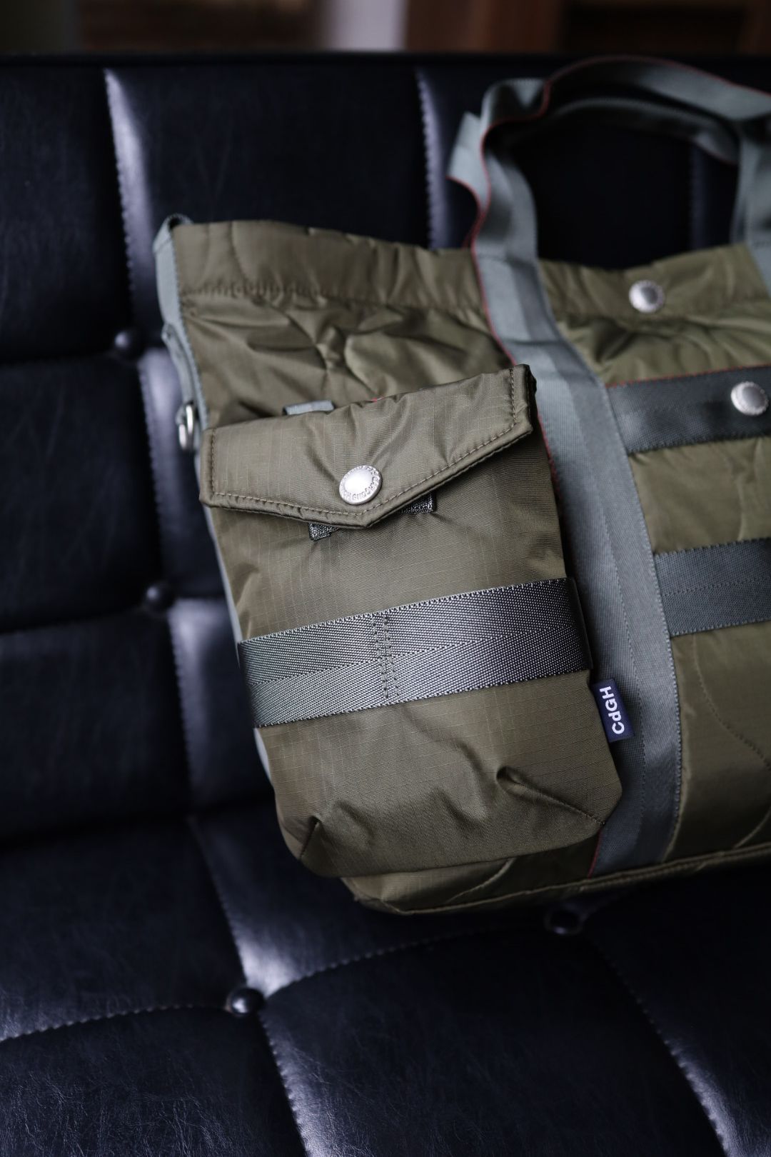 コムデギャルソンオム バッグ 2WAYキルティングTOTE BAG(HR-K206-051)KHAKI☆10月2日(金)発売！