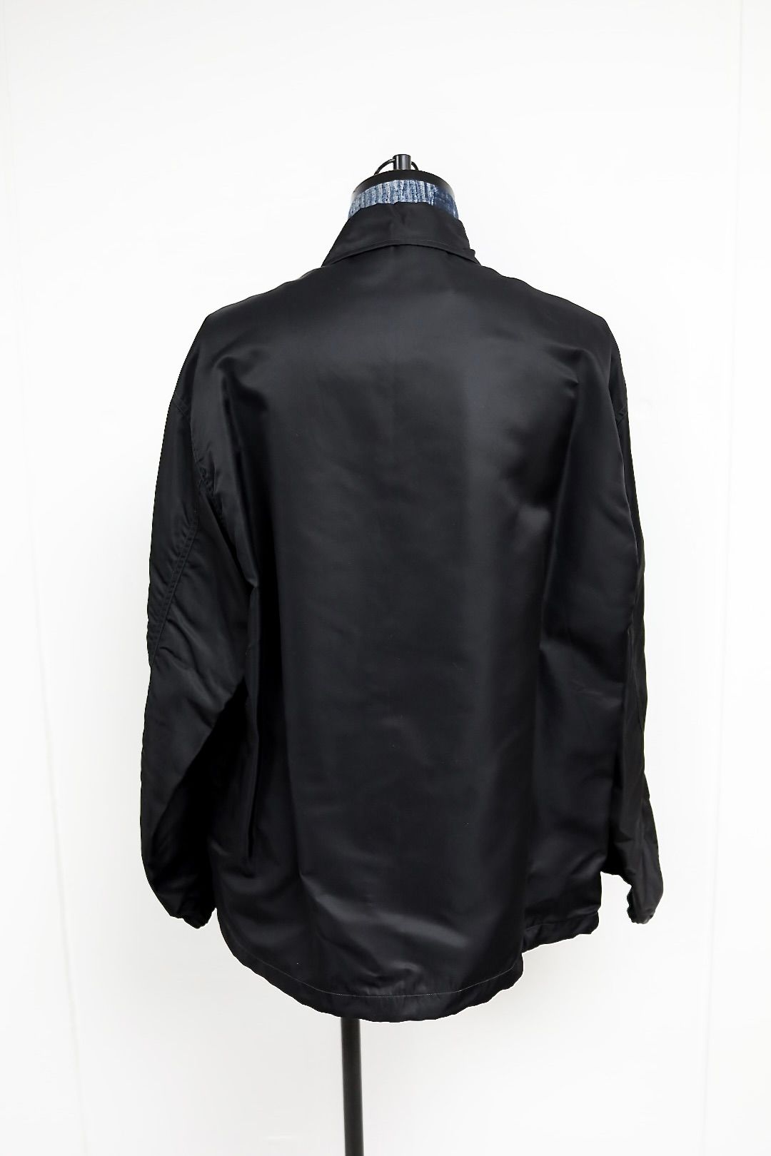 ブラームス 26SS Washed Nylon Coach Jacket(bROOTS26S8)Black☆12月26日(金)新作発売！