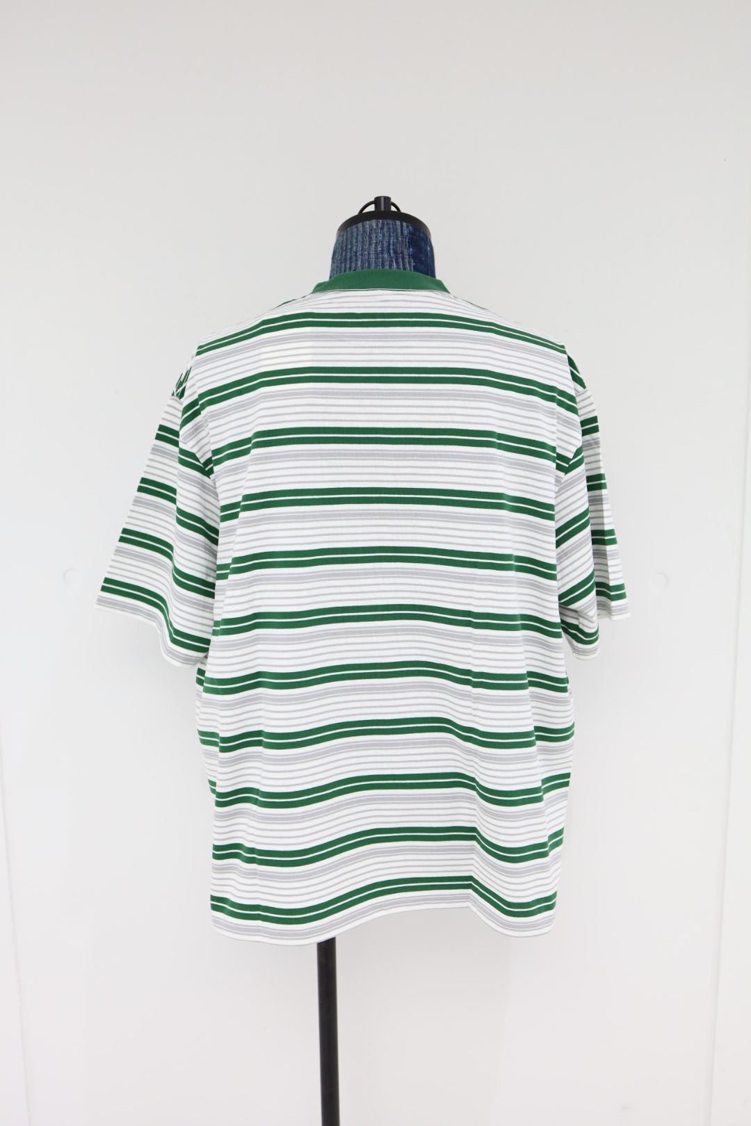 is-ness 26SS Border T-Shirt(26SS_47_1008SSCS01-B)WHITE x GREEN☆新作発売！