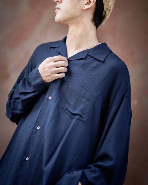 Graphpaper SIDOGRAS Twill Viscose Oversized Sleeping Shirt 11月23日(土)新作発売！