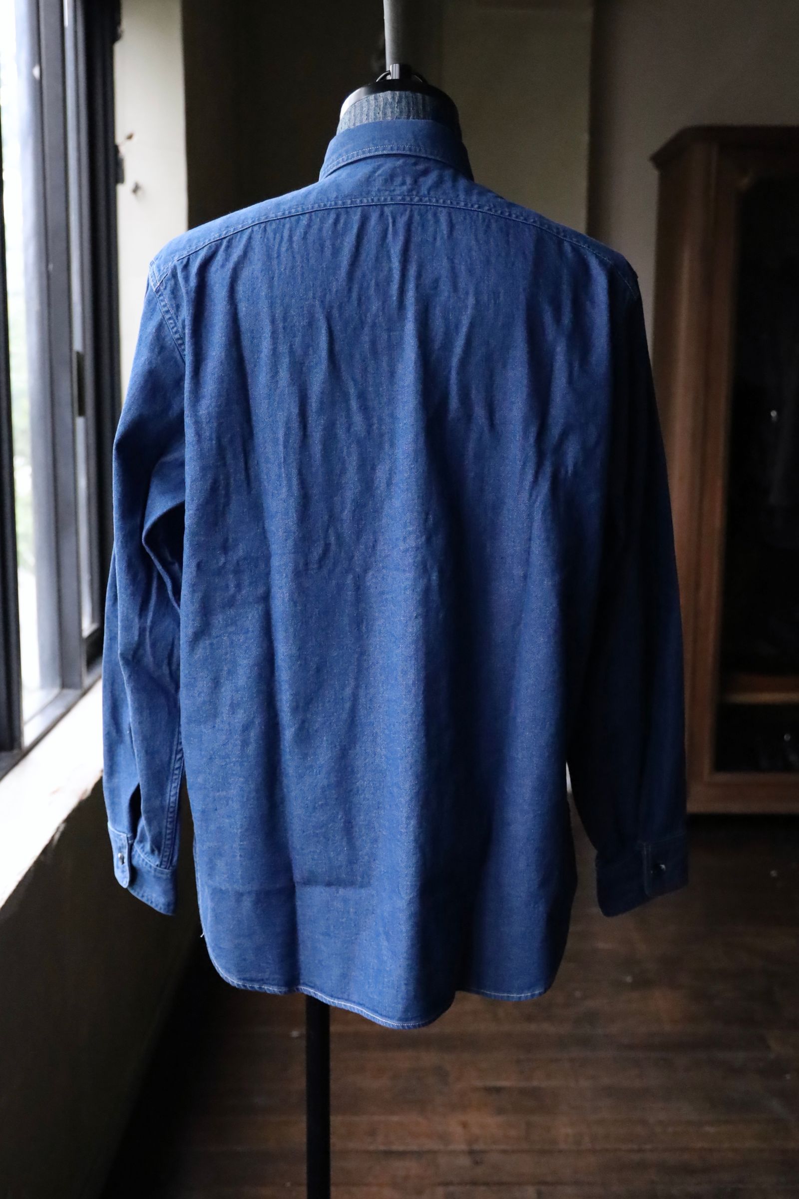 ファウンダ 25AW DENIM SHIRT (015FD252003)ONE WASH