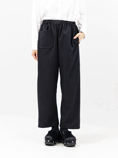tao 26FW ウールギャバ後染パンツ(TC-P104-051)BLACK☆9月18日(金)発売！