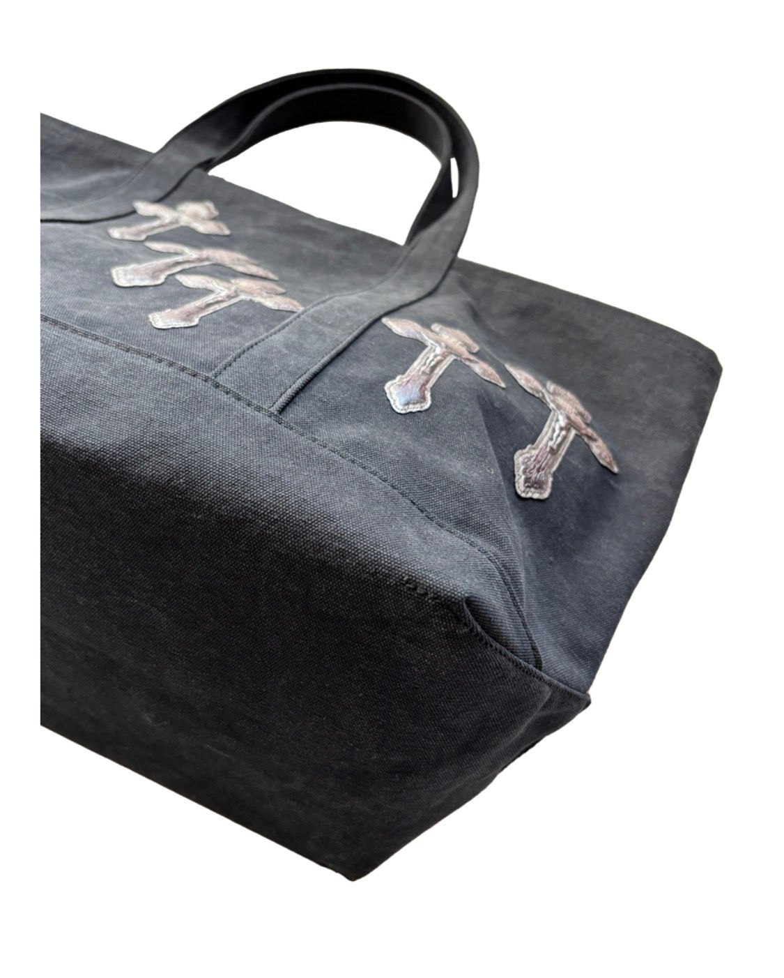 トーキングアバウト ジ アブストラクション 25AW CROSS TOTE BAG L (2526AW-AC-008)BLACK☆新作発売！