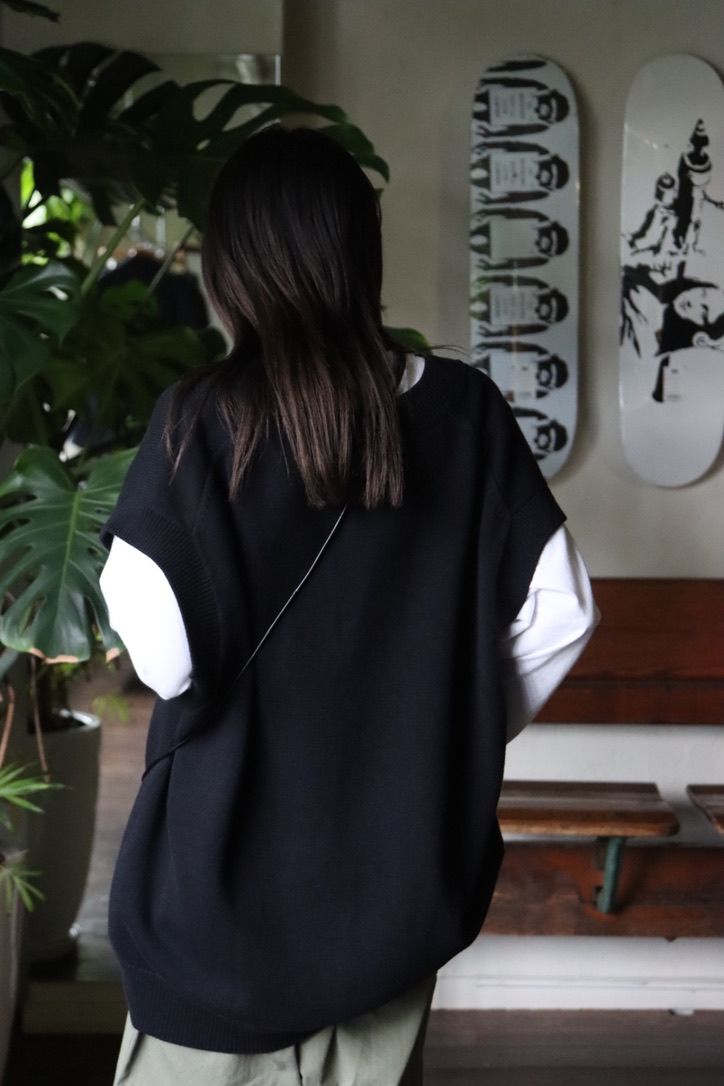 STUDIO NICHOLSON 22AW KNITTED VEST style.2022.9.24