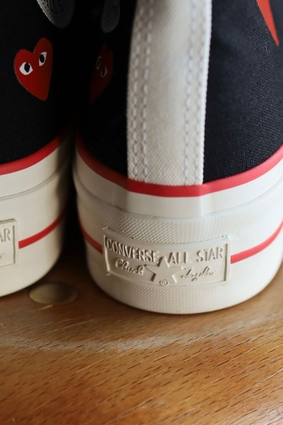 プレイコムデギャルソン PLAY CONVERSE CHUCK TAYLOR(AZ-K124-001-1)BLACK