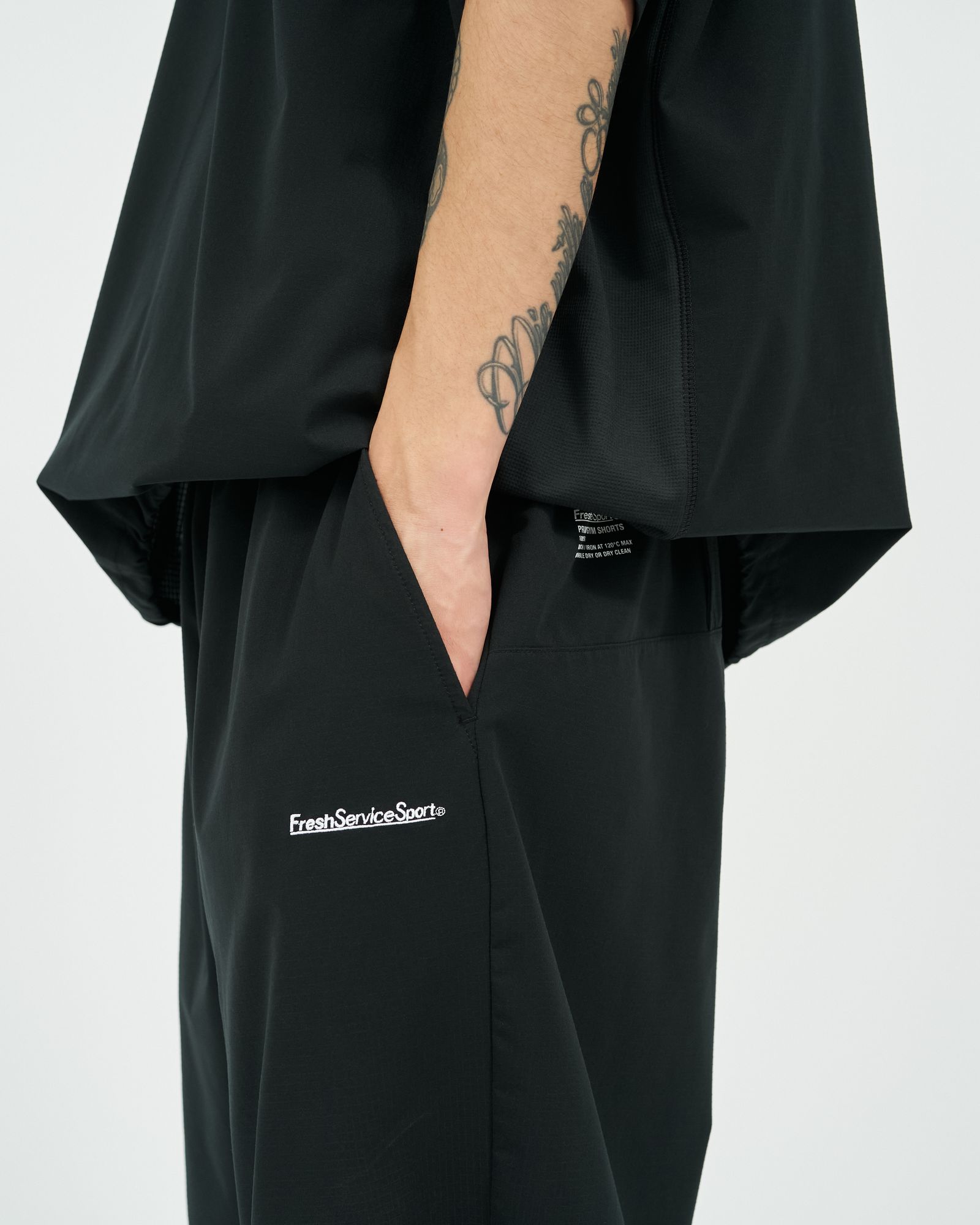 フレッシュサービス PRIMEFLEX® GYM SHORTS(FSS263-40132)BLACK☆7月18日(土)新作発売！