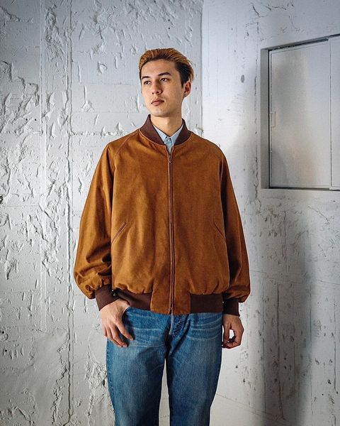 A.PRESSE Vintage Nubuck leather Rib Blouson 1月11日(土)新作発売！
