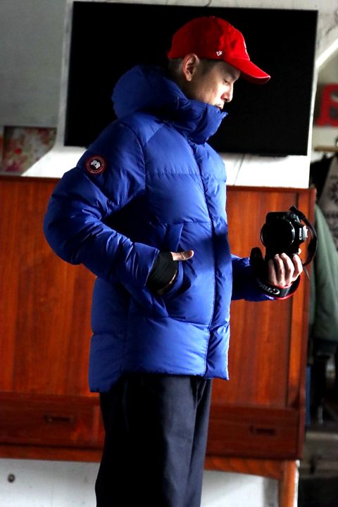 CANADA GOOSE ARMSTRONG HOODY"PACIFIC BLUE"style.2021.11.9.