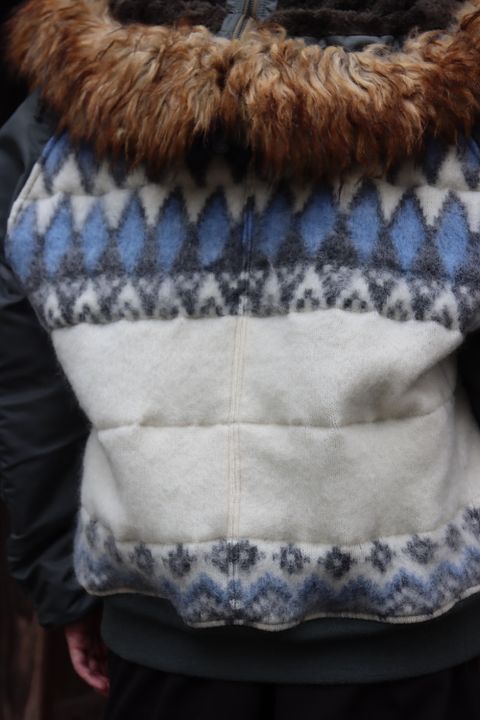 JUNYA WATANABE CdG MAN ウールジャガードN-2Bフライトジャケット style.2021.11.6