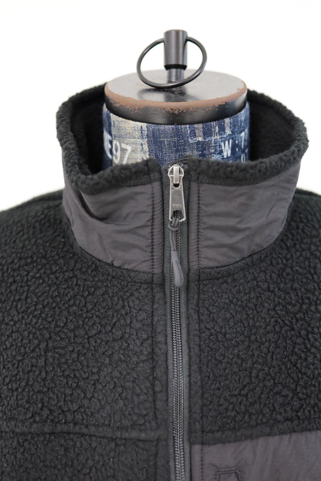 フレッシュサービス HEAVY FLEECE ZIP-UP JACKET (FSC253-30191)BLACK