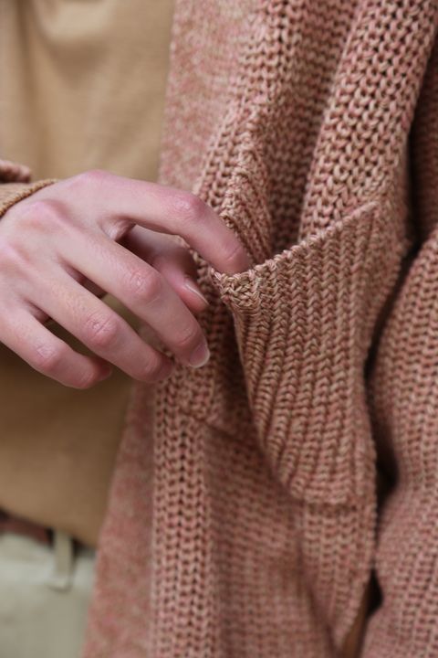 YOKE 5G CONNECTING RIB CARDIGAN(YK21SS0223S) style. 2021.03.24.