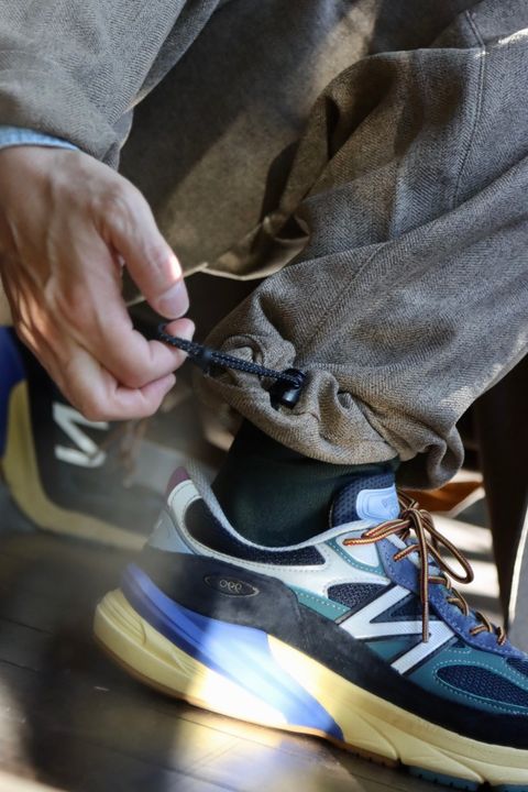 S.F.C 23FW TAILORED SHIRT JACKET"BEIGE"スタイル