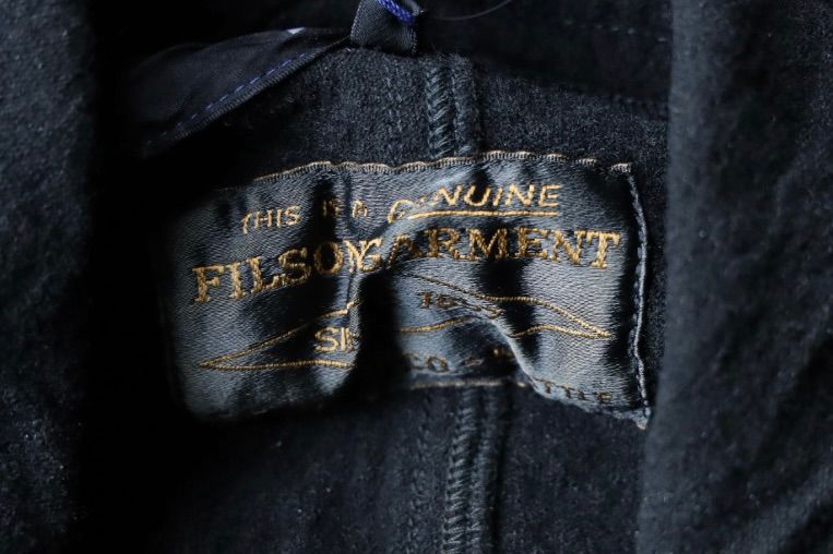 ジュンヤワタナベマン FILSON Wネームウールアクリルツイルジャケット(WP-J012-051)BLACK